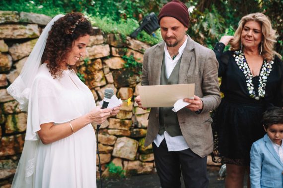 אתה שלי לעולם - הצהרתה של הכלה